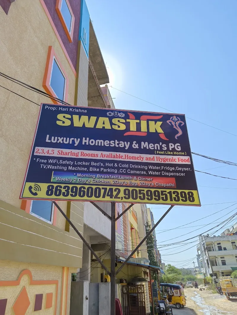SWASTIK LUXURY HOMESTAY & MEN'S PG 🏨