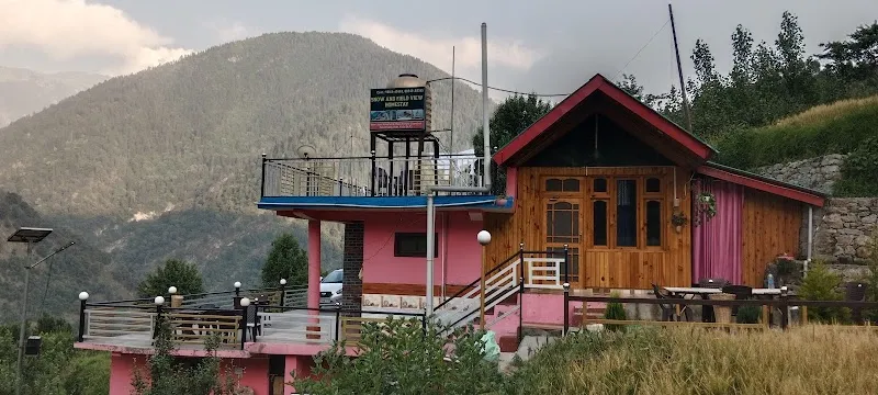 Snow and Field View Home Stay( Near Jiha Waterfall , ManuTample,Shangad Meadows)Bird Watching,and wi fi is available here