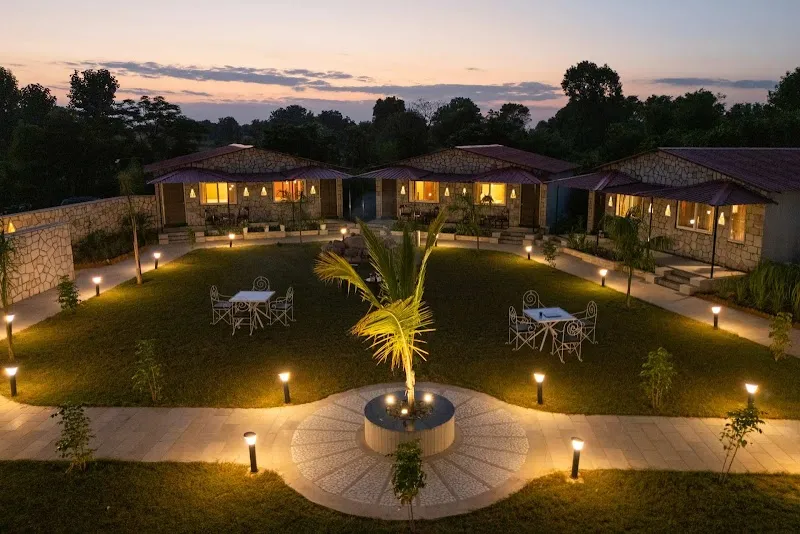 StayVista at Wildwoods Stone | Luxury Villa with Private Pool in Sawai Madhopur